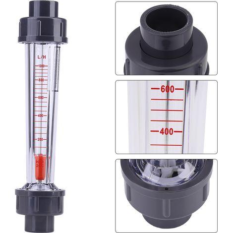 Débitmètre coudé LZS-15D, plage de mesure 100-1000 L/h (1/5)