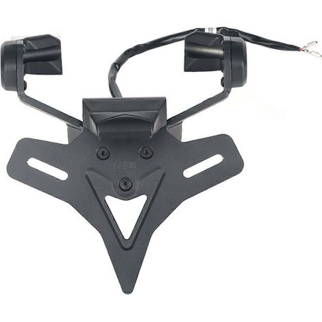 Support de plaque d'immatriculation arrière court pour moto - (1/5)