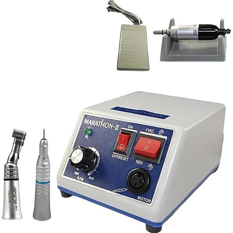 Micromotor eléctrico de laboratorio para pulido N3 + 35K, centrífuga de sobremesa, micromotor para lijado portátil, centrífuga eléctrica (1/5)