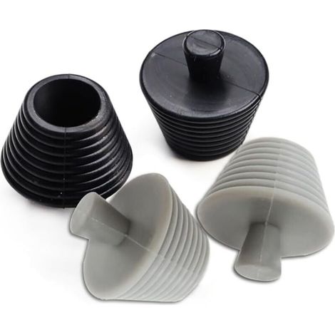 Bouchons de Vidange Universels 4 Pièces Bouchon de Lavabo Caoutchouc Bouchon Baignoire Universel Bouchon de Vidange Baignoire Bouchon D'étanchéité de Tuyau D'évacuation (1/4)