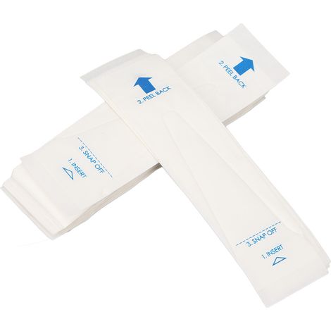 100 étuis thermomètre numériques jetables, housses hygiéniques universelles pour sondes, adaptées aux familles, crèches et collectivités (1/5)