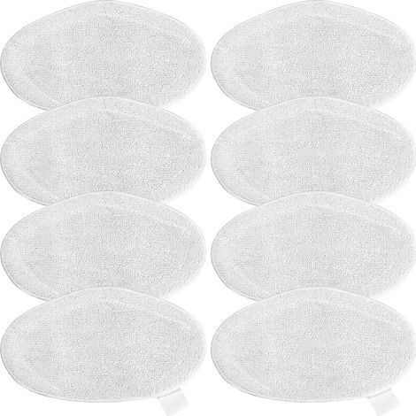 Serpillères Remplacement pour Polti Vaporetto Brosse Vaporforce, Produit Authentique per Smart 35Mop, Smart 40Mop, ecc. (8 pezzi) (1/5)