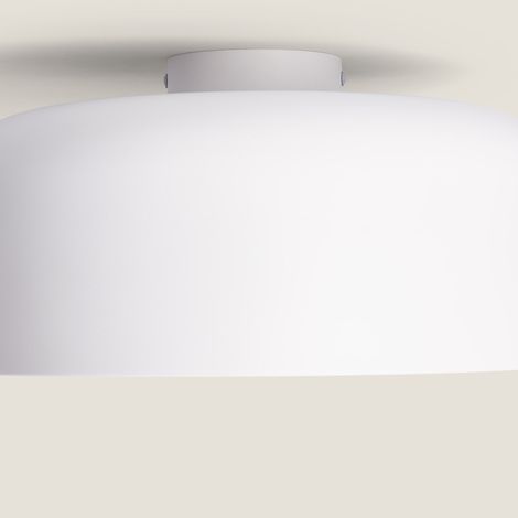 Plafón de Techo Metal Lumpur Blanco