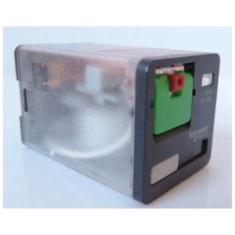 Relais universel embrochable 10A 2OF 120V AC 12V DC test Zelio Relay RUM SCHNEIDER ELECTRIC RUMC21F7 (1/2)