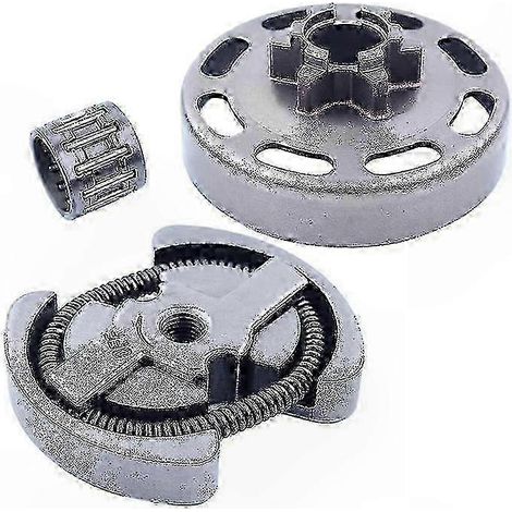Kit Chaîne Tronçonneuse Tambour d'Embrayage Roulement & Pignon d'Entraînement 3/8" 6 Dents (1/3)