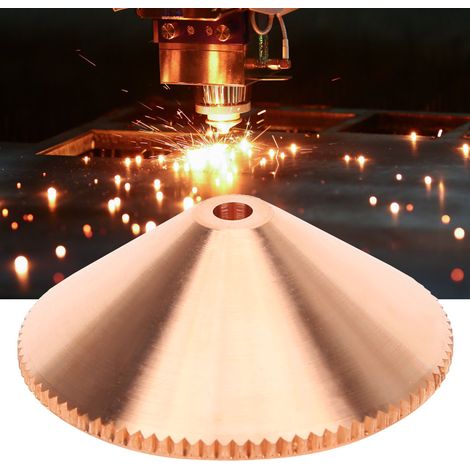 1 buse laser monocouche en laiton pour machines de découpe laser à fibre CO2 1,8/2,0/2,5/3,0 mm/2,5 mm (1/5)