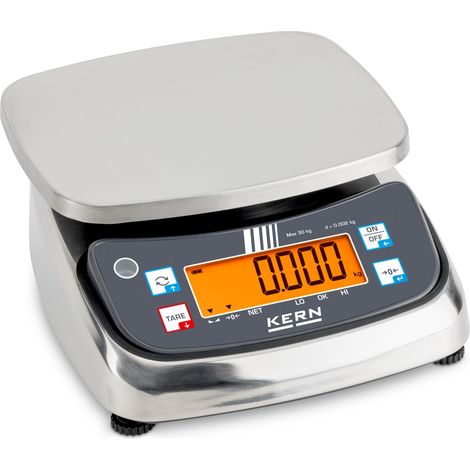 Balance Professionnelle Inox FPS protection IP68/IP69K - Kern (1/3)