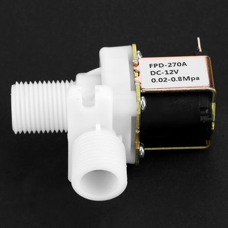 DN15 G1/2 12V DC Normalerweise geschlossenes Magnetventil aus Kunststoff für die Wassersteuerung