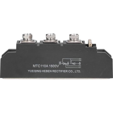 Module redresseur thyristors 3 bornes – Pont redressement – Commande circuit MTC110A 1600V (1/5)