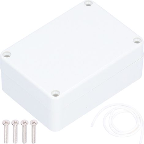 Boîtier de connexion étanche en plastique pour outils, câblage électrique et appareils électroniques – 85 × 59 × 35 mm – IP65 – pour usage intérieur/extérieur