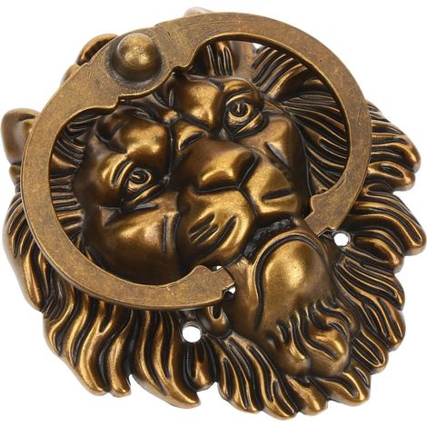 Poignée de porte Holibanna Vintage en alliage zinc forme tête (1/5)