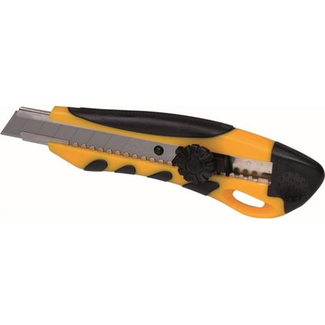 Coltello universale Dedra m9013 18 mm blocco rotante ergonomico