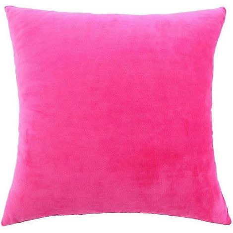Housse de coussin géométrique blanche de 50 cm pour décoration intérieure-Rose Red 60 x 60cm