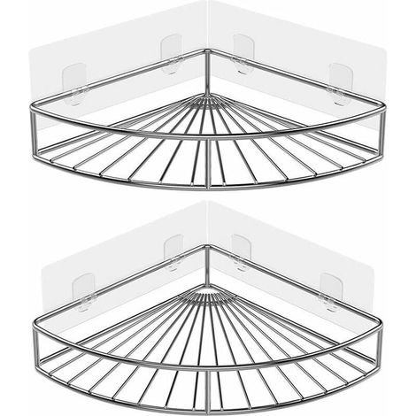 Etagère panier de douche d'angle