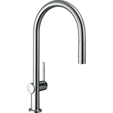 hansgrohe Talis M54 monomando de cocina 210, ducha extraíble, 2