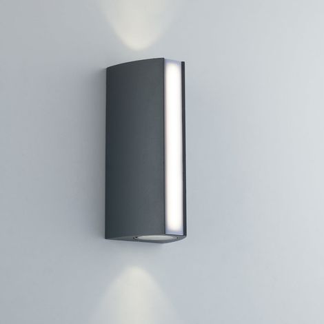 "Applique da esterno LED RAY antracite 14W 4000K (luce naturale)" (1/2)