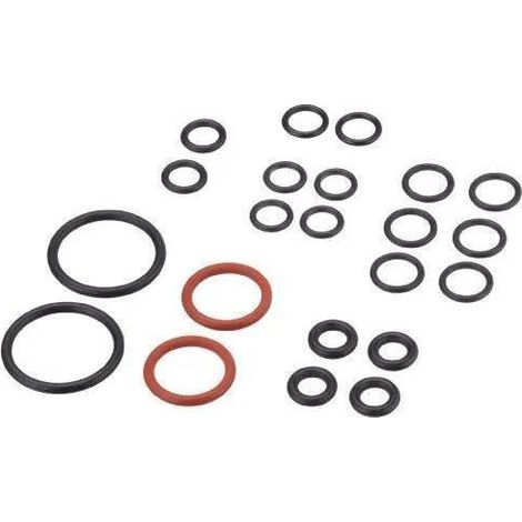 Kit juntas tóricas Karcher negro caucho mantenimiento vaporizadores