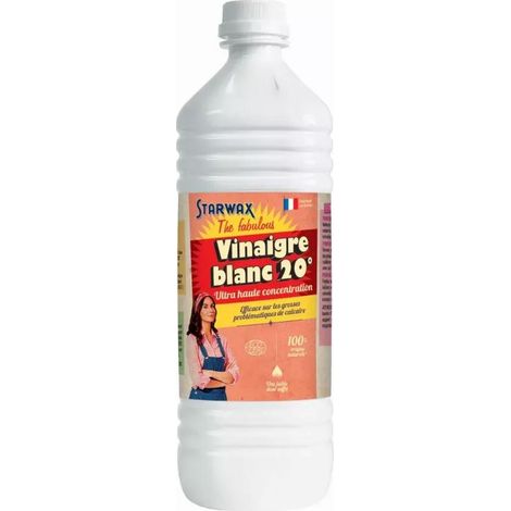 Vinaigre blanc 20° Starwax The Fabulous – Détartrant puissant
