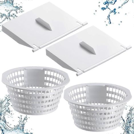 Volet de porte de déversoir de remplacement pour skimmer et panier de skimmer de piscine 8928 0619 (1/5)