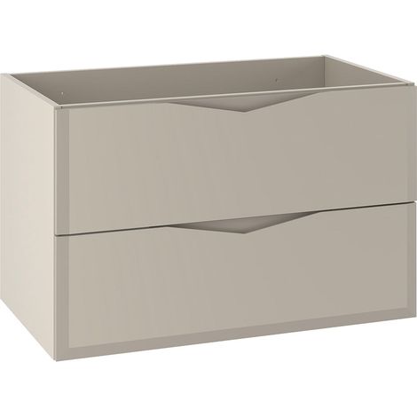 Meuble sous-vasque 80cm Ellie Cachemire (1/5)