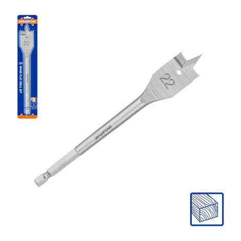 Broca De Pala Para Madera Tolsen 30Mm WADFOW Acero Al Carbono (1/2)
