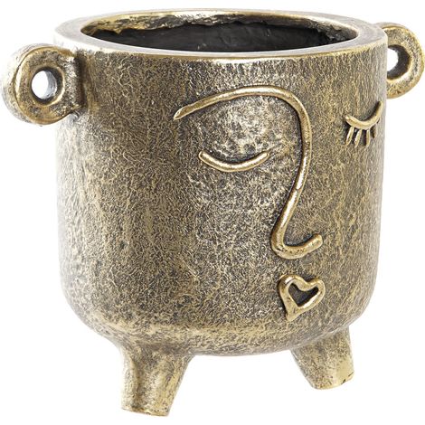 Vase Magnesia 33x23x25.5 Seiten Gold Magnesia Magnesia Mehrfarbige Vase -Familie Details (1/3)