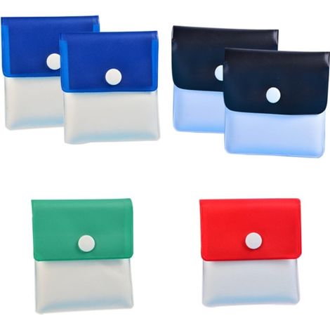 Cendrier de poche portable, porte-monnaie réutilisable, lot de 6 (1/3)