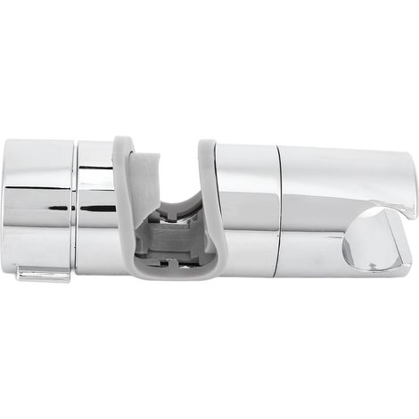 Universelle Duschstangenhalterung mit verstellbarem Kopf, Ersatz-Duschstangenkopf für 18–25 mm Duschstangen (1/5)