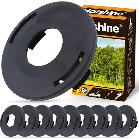 10 pièces/lot Capuchon de tête de débroussailleuse compatible STIHL FS48 FS52 FS55 FS66 FS70 FS74 FS76 FS130 FS200 FS250 FS350 FS450 FS550 Débroussailleuse (1/5)