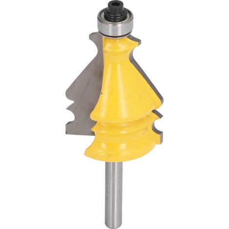 CNC-Holzfräser für Bilderrahmen, 6,35 mm Schaft-Profilfräser, Profilfräser, 1/4 Zoll Holzbearbeitungsschnitt. (1/5)