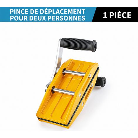 Pince de manutention manuelle double pour dalles capacité 0-46 mm 0-46mm 28 × 20,5 × 13,5 cm 2,83 kg – Livraison gratuite