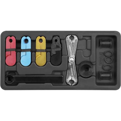 Trennwerkzeug-Set für Kraftstoff- und Klimaleitungen, 8-teilig, Aluminium (1/2)