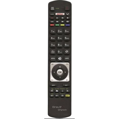 CONTROL REMOTO DEDICADO BRAVO ORIGINAL 6 TELEFUNKEN VESTEL 90202052