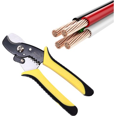 Pince multifonction pour électricien, coupe-câbles, coupe-fils, pince à dénuder, outils manuels, pince à dénuder SR-363A (1/5)