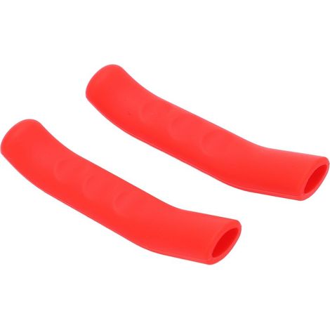Poignée antidérapante en silicone pour guidon de trottinette, housse de protection pour Xiaomi M365, rouge (1/5)