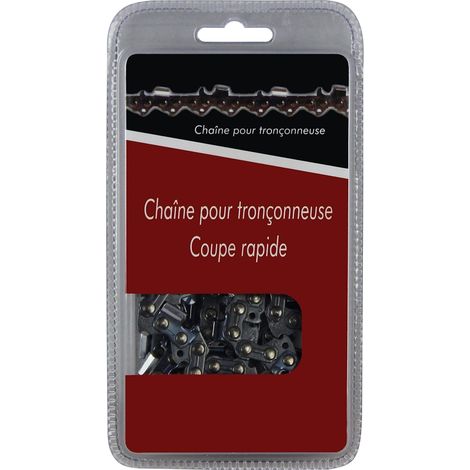 Chaîne 3/8', 1.5 mm, 60 maillons - Compatible tronçonneuses HUSQVARNA