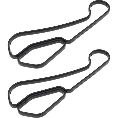 Satz mit 2 Ölkühlerdichtungen, ersetzt OEM 11428637820. Kompatibel mit BMW 1er/2er/3er Reihe E82 E88 F22 F23 E90 E91 E92 E93 2007-2021 (1/5)