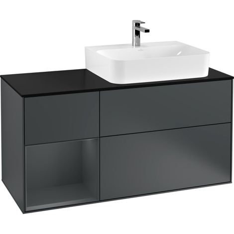 Villeroy & Boch F142HGHG Meuble sous-lavabo Finion F14