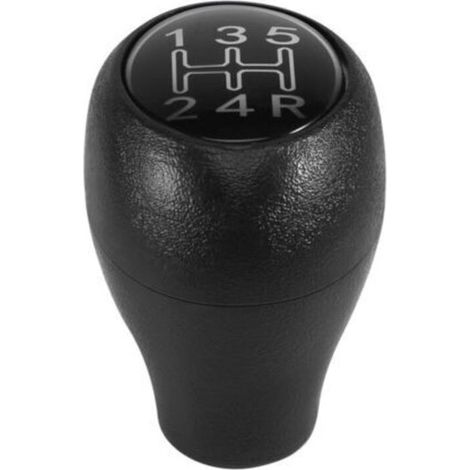 Pommeau de levier de vitesse manuel 5 vitesses – Compatible 504 505 309 205 – Matériau ABS argent – Taille 44mm x 61mm (1/5)