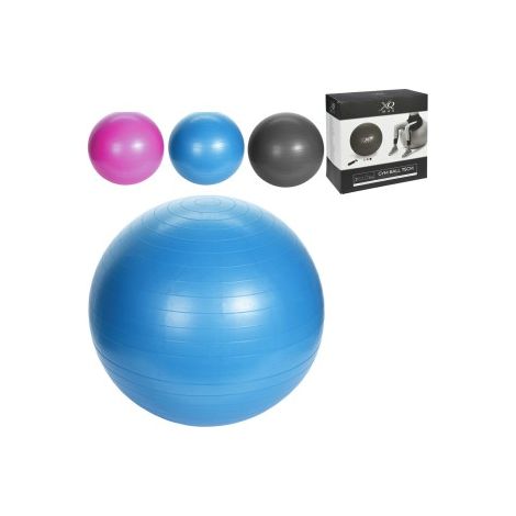 XQMAX pelota yoga &43 hinchador 75 cm surtida , Pelota yoga 75 cm surtidaColores surtidos, se envía según disponibilidadFabricada en caucho de alta calidadIdeal para hace (1/3)
