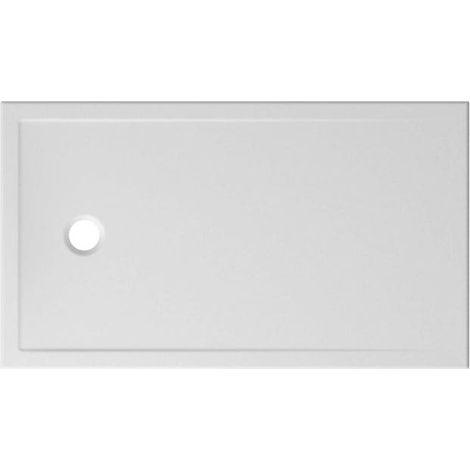 Piatto doccia 80X140 h.3 in ceramica bianco lucido Docciatre di (1/5)