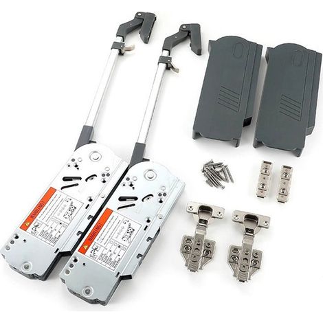 Supporto di pressione dell'aria per porte a battente, accessori senza cerniera (1/4)