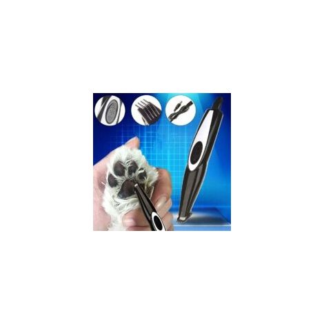 Tondeuse à cheveux électrique pour animaux de compagnie USB rechargeable sans fil petite tondeuse à cheveux pour chiens chats patte oreilles yeux soin des cheveux du visage (1/5)