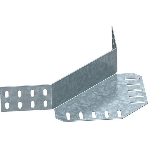 OBO Bettermann Raccordo angolare per canalina portacavi Acciaio zincato a nastro, 6067972