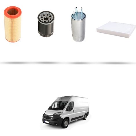 Kit tagliando 4 filtri compatibile con Peugeot Boxer III 3.0 HDI FAP 130kw dal 2011 (1/5)