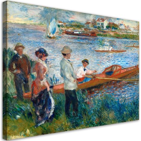 Tableau sur toile Rameurs à Chatou - Auguste Renoir 60x40 (1/5)
