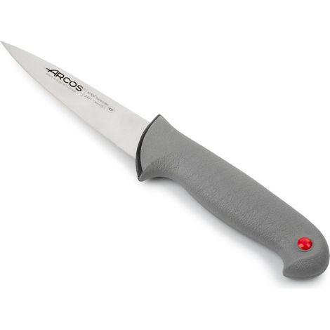 Coltello da macellaio Arcos Colore - Prof 244100 in acciaio inox Nitrum e mango ergonomico Lama in polipropilene e 13 cm, coperchio del display (1/5)