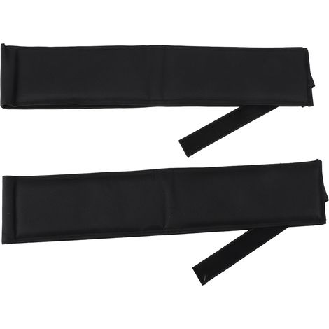Lot de 2 sangles pour échasses de plaquiste en nylon rembourré et confortable, avec fermeture auto-agrippante réglable. (1/5)