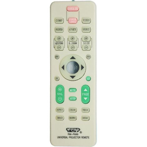 La télécommande du projecteur est universelle pour la plupart des marques de télécommandes de projecteur (1/4)