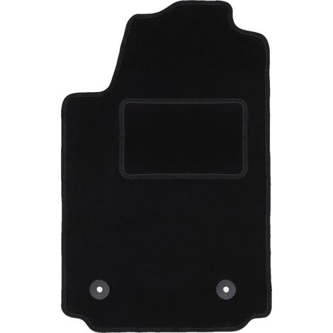 Alfombrilla de conductor negra para Audi A2 hatchback (2000-2005)